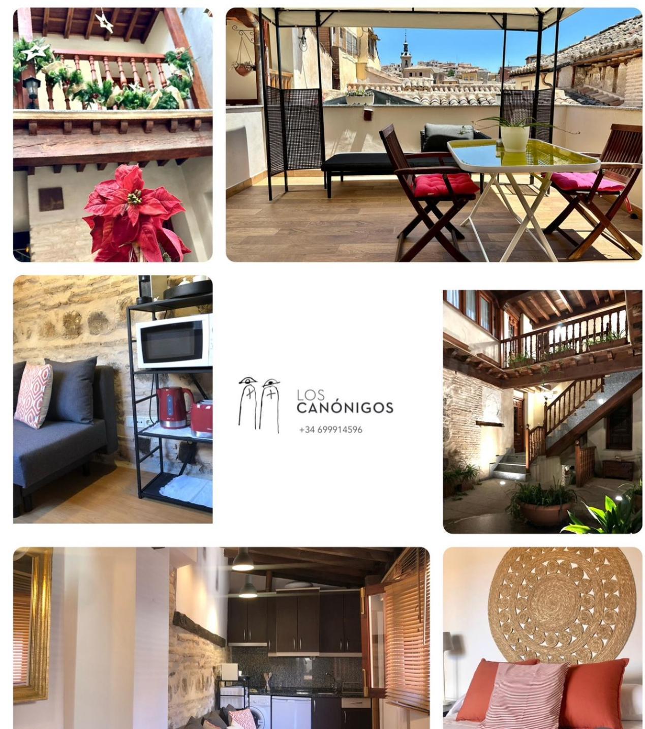 Apartamento Canonigo - Terraza Con Vistas 托萊多 外观 照片